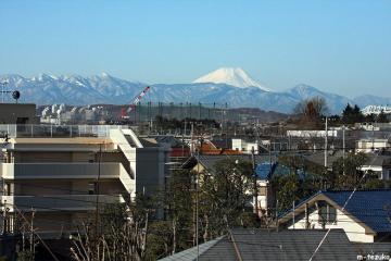 三鷹からの富士山